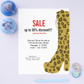 Schoenen bij verkoop flyer (Enkel)