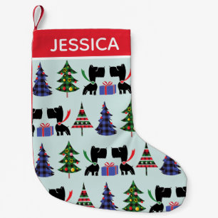 Schoenen en kerstbomen op maat kleine kerstsok