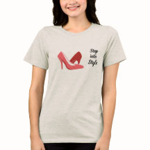 Schoenen in stijl T-shirt met grafische afbeelding