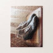  schoenen - Jigzaag Puzzle Legpuzzel (Verticaal)