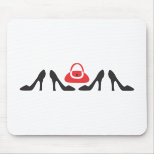 Schoenen omhoog muismat