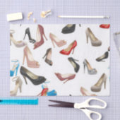 Schoenen op hoog niveau tissuepapier (Craft)