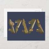 schoenen uit de 19e eeuw briefkaart (Voorkant / Achterkant)