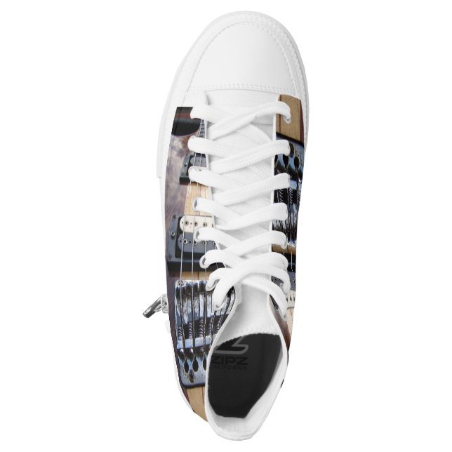 Schoenen - Unisex - Bass Guitar (Linkerschoen bovenkant)