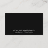 Schoenen Visitekaartje (Achterkant)