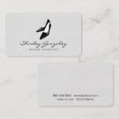 Schoenen Visitekaartje (Voorkant / Achterkant)