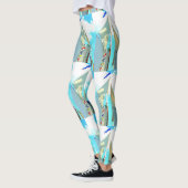 schoenenblauw leggings (Links)