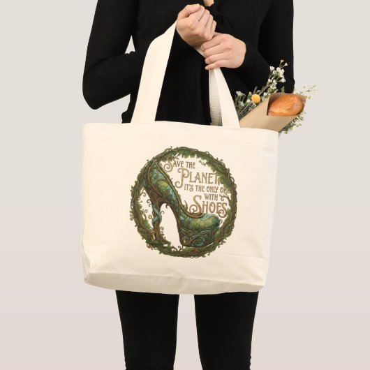 Schoenenplaneet-redding Multifunctionele Tote (Voorkant (product))