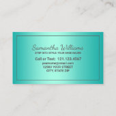 schoenenwinkel visitekaartje (Achterkant)