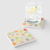 Schoenpatroon Stenen Onderzetter (Zijkant)