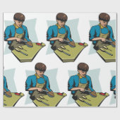 Schoenreparatie Cobbler schoenmaker Cadeaupapier (Vlak)