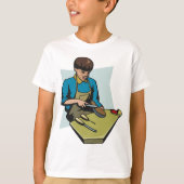 Schoenreparatie Cobbler schoenmaker T-shirt (Voorkant)