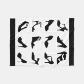 Schoenverzamelaar Fleece Deken (Voorkant (Horizontaal))