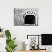 Schofield Ford Covered Bridge Poster (Thuiskantoor)