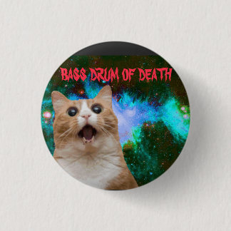 Schok en Awe ... Bass Drum of Death Ronde Button 3,2 Cm