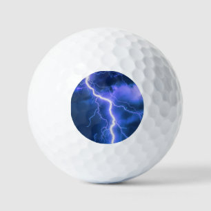 Schokbestendige blikseminslag golfballen