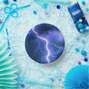 Schokbestendige blikseminslag papieren kommen