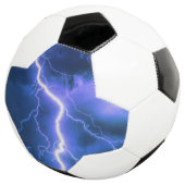 Schokbestendige blikseminslag voetbal (Drie kwart)