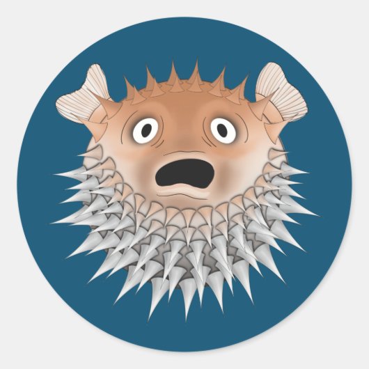 Schokbravis Ronde Sticker (Voorkant)