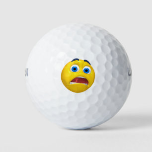 Schoken Emoji-ontwerp Golfballen