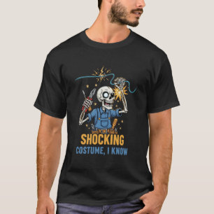 Schokkend Kostuum Dat Weet Ik - Grappig Skelet Ele T-shirt