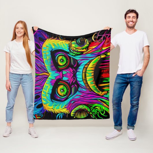 schokkerig fleece deken (In situ)