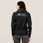 Schola Cantorum grijs en zwarte jas Hoodie (Achterkant volledig)