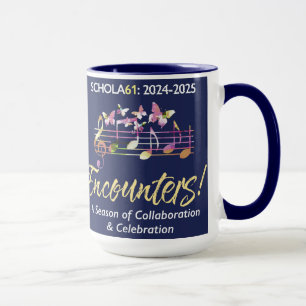 Schola Cantorum Ontmoet Blauw 12 oz Mok