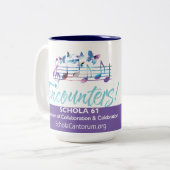 Schola Cantorum Rencontre Saison 61 Mug 12 oz (Devant gauche)