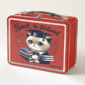 Scholar Cat Lunchbox (Voorkant)