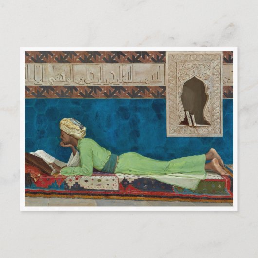 Scholar van Osman Hamdi Bey Briefkaart (Voorkant)