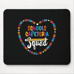 Scholen Cafetaria Squad Byck Naar School Gelukkig Muismat