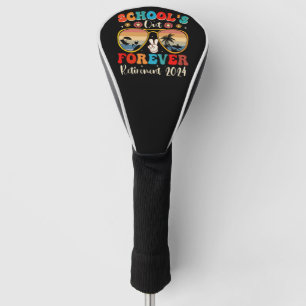 Scholen sluiten voor altijd Gepensioneerde leraar  Golfheadcover