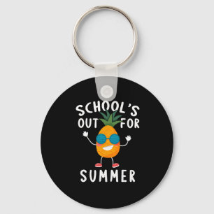 Scholen uit voor de zomer sleutelhanger