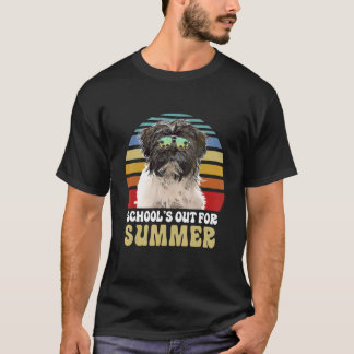 Scholen uit voor de zomerTibetaanse terrier Dog-le T-shirt