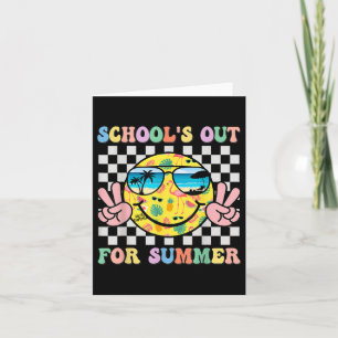 Scholen uit voor Summer Smile Teacher Kinder laats Kaart