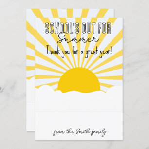 scholen uit voor zomerleraar KAART HOLDER