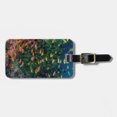 Scholen van visswim in rif bagagelabel (Voorkant horizontaal)