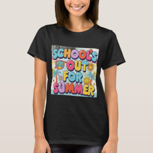Scholen voor zomershirt t-shirt