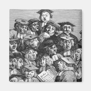 Scholieren bij een Lectuur, 20 januari 1736-37 Magneet