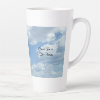 Schommel boven de Clouds Latte Coffee Mok