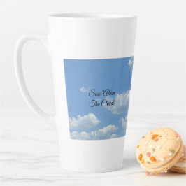 Schommel boven de Clouds Latte Coffee Mok