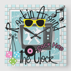 Schommelen rond de wandklok - SRF Vierkante Klok