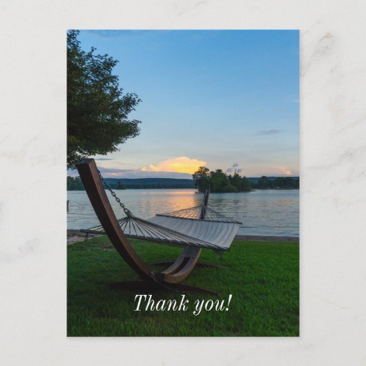 Schommelende Hangmat Briefkaart (Voorkant)