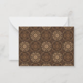  schommelpaard Note Kaart Notitiekaartje (Achterkant)