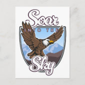 Schommen in de Sky logo Feestdagenkaart (Voorkant)