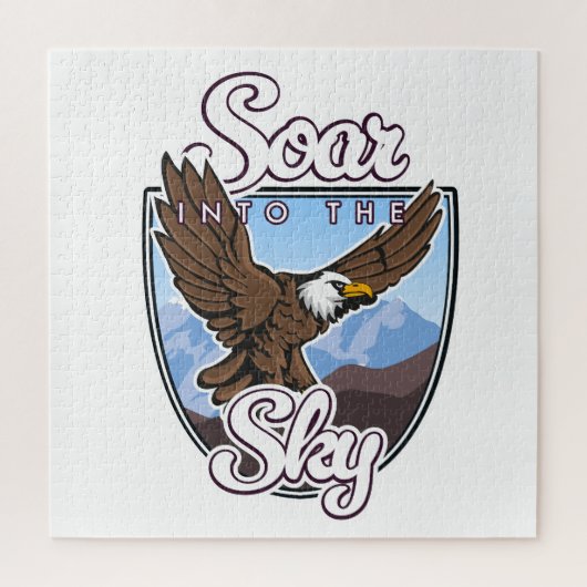 Schommen in de Sky logo Legpuzzel (Verticaal)