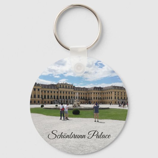 Schönbrunn Palace Wenen, Oostenrijk Sleutelhanger (Voorkant)