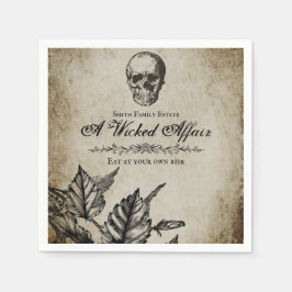 Schone affair Halloween - Papier Napkins Servet