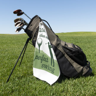 Schone Ballen Heldere Geest Perfect Swing Grappig Golfhanddoek